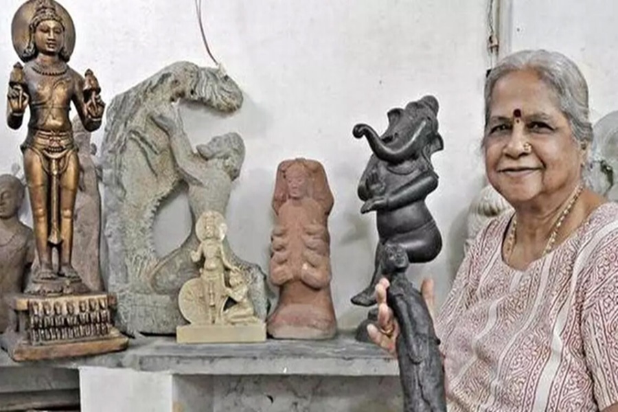 कर्नाटक की पहली महिला मूर्तिकार कनक मूर्ति : जिन्होंने पत्थरों को बोलना सिखा दिया