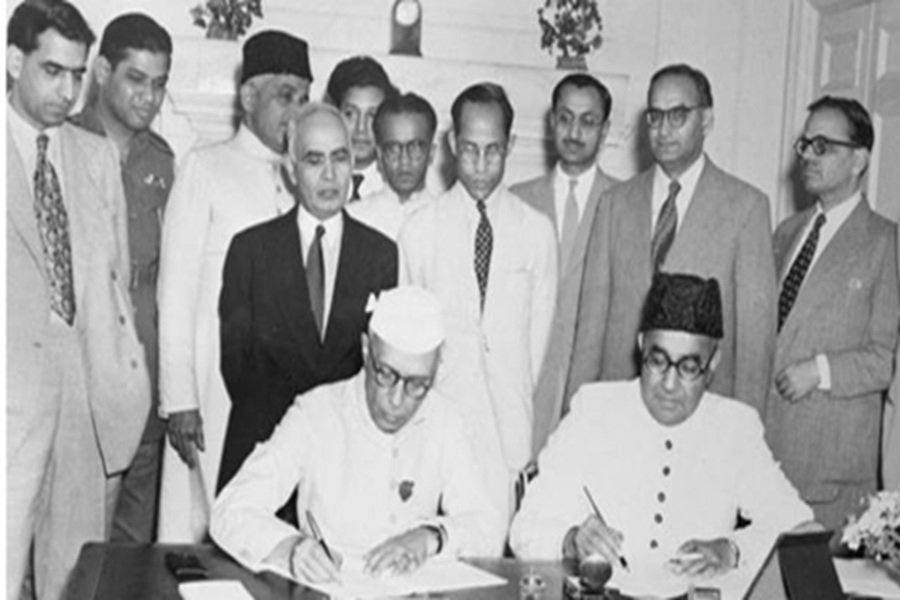 8अप्रैल, 1950को नेहरू-लियाकत समझौते पर दो त्यागपत्र: डॉ. श्यामा प्रसाद मुखर्जी के बाद, पाकिस्तान के एक मंत्री ने भी त्यागपत्र दे दिया