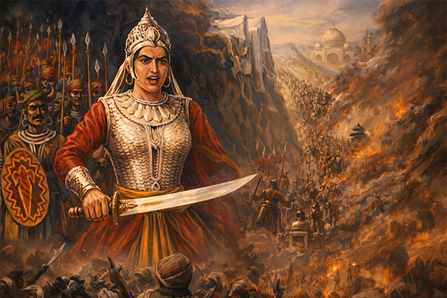 युद्ध में घायल रानी दुर्गावती का आखिरी फैसला : कैद या मृत्यु? वो पल जब अकबर भी हार मान गया!