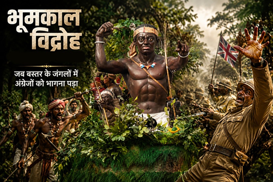 जनजातीय नायक वीर गुंडाधुर का भूमकाल विद्रोह : जब मैदान छोड़कर भाग खड़े हुए थे अंग्रेज